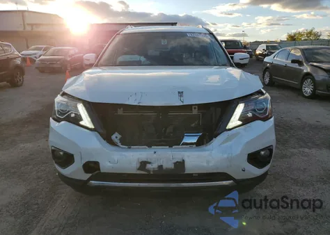 2019 Nissan Pathfinder S z USA, uszkodzony, nr VIN 5N1DR2MM0KC589077